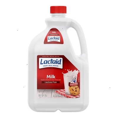 Lactaid Lactose Free 2% Reduced Fat Milk - 0.5gal