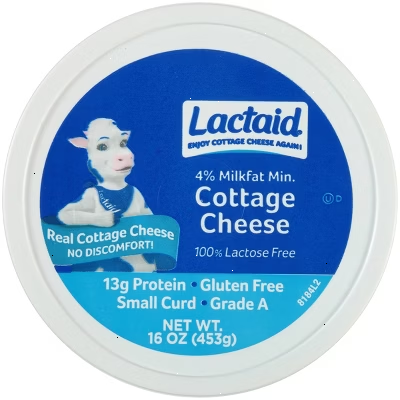 Lactaid 4% Cottage Cheese - 16oz