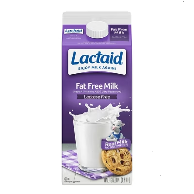 Lactaid Lactose Free 2% Reduced Fat Milk - 0.5gal