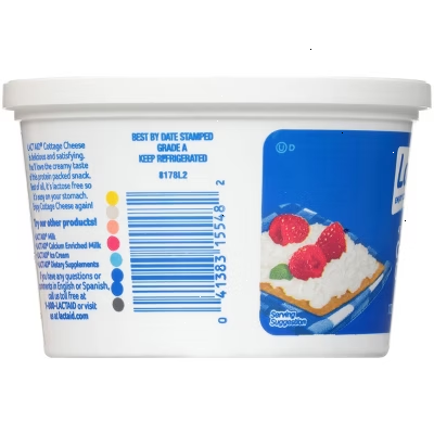 Lactaid 4% Cottage Cheese - 16oz