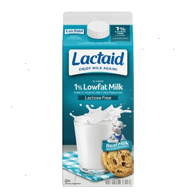 Lactaid Lactose Free 2% Reduced Fat Milk - 0.5gal